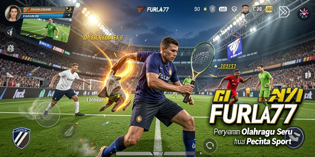 Tampilan gameplay menarik dan seru di FURLA77.