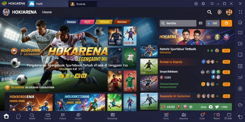 Screenshot tampilan gameplay dari HOKIARENA yang menarik.
