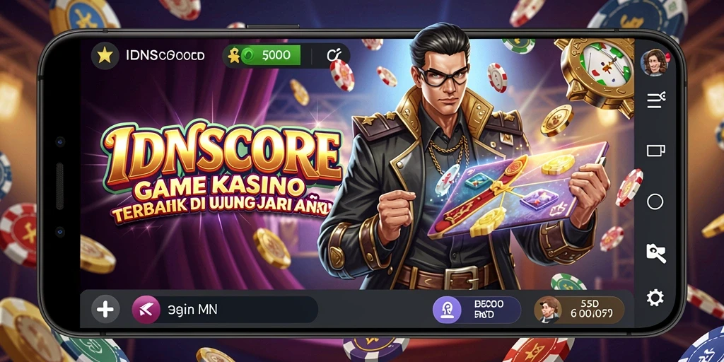 Screenshot gameplay IDNSCORE menunjukkan keseruan permainan Kasino yang menarik.