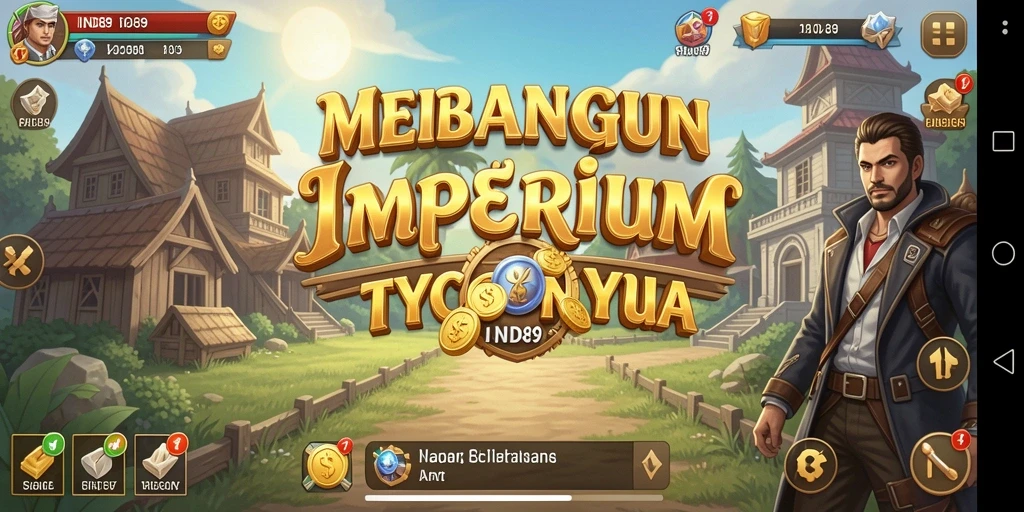 Tampilan antarmuka yang menakjubkan dan gameplay Tycoon yang menarik.