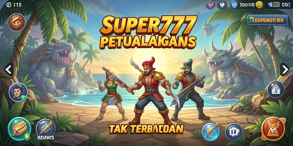 Gameplay seru SUPER777 dengan petualangan yang menakjubkan.